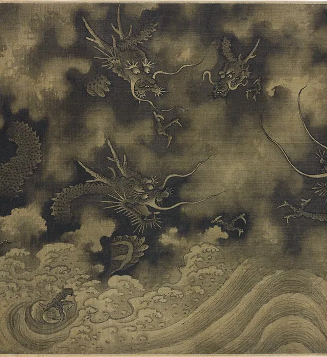 传陈容《群龙图》卷_08