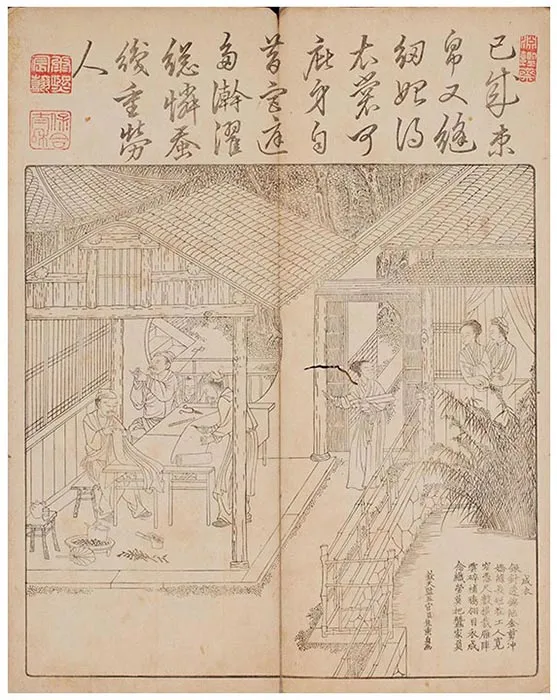 佩文斋耕织图（和刻本）-(4)