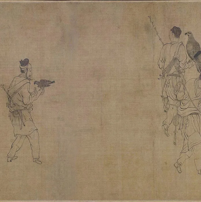 传李公麟白描《西岳降灵图》卷_18