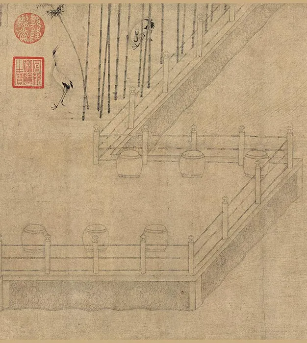 商山四皓会昌九老图卷_07
