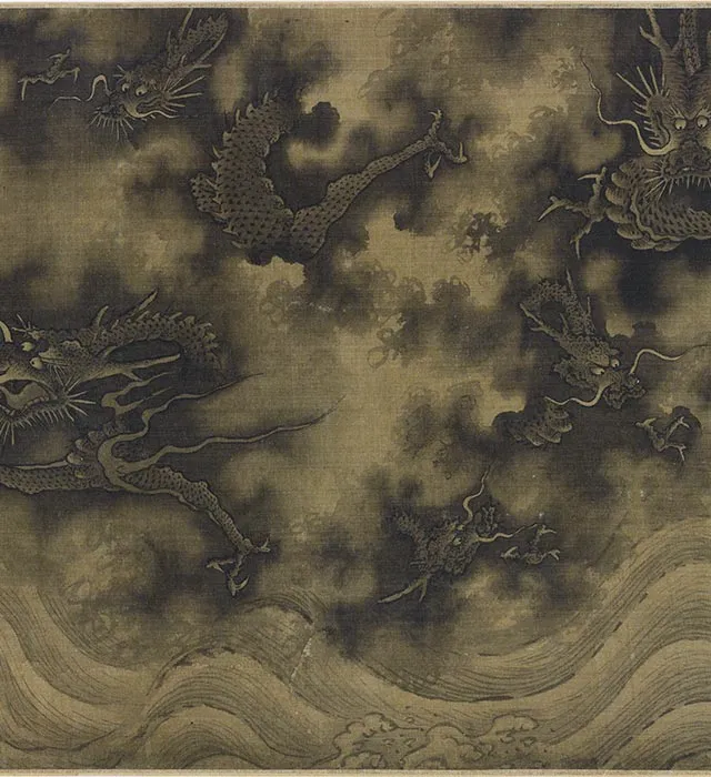 传陈容《群龙图》卷_09