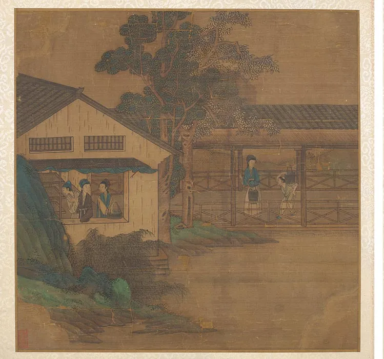 传明仇英耕织图册_05