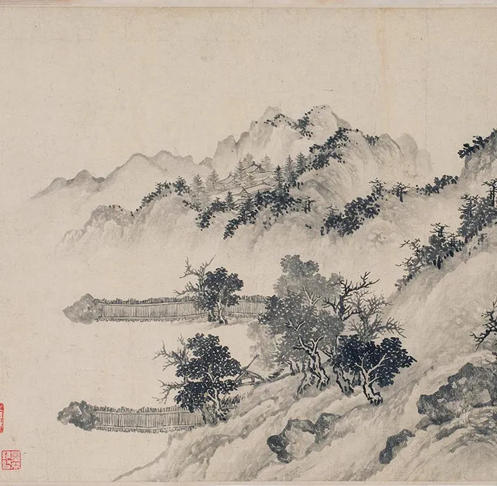 传李公麟《摹唐卢鸿草堂十志图》卷_14