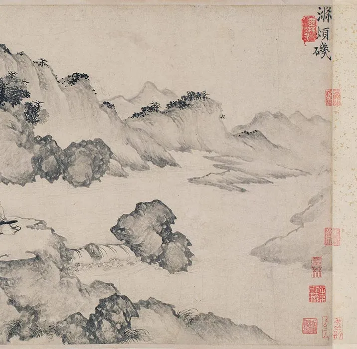 传李公麟《摹唐卢鸿草堂十志图》卷_17