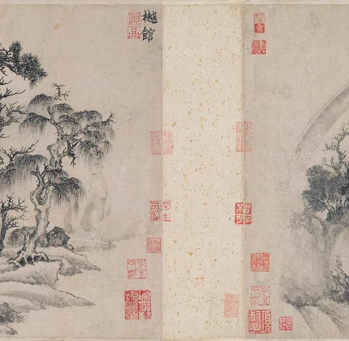 传李公麟《摹唐卢鸿草堂十志图》卷_26
