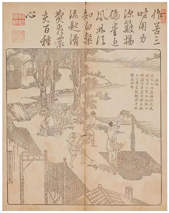 佩文斋耕织图（和刻本）-(30)