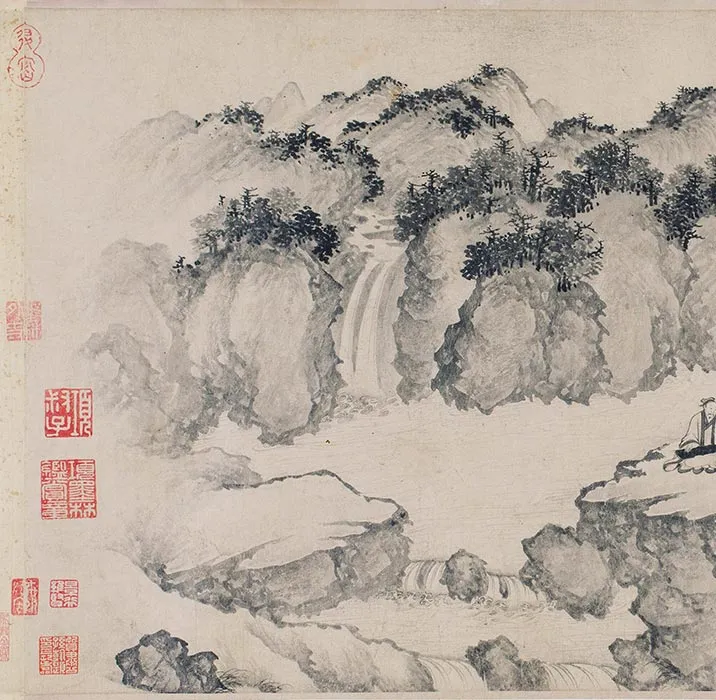 传李公麟《摹唐卢鸿草堂十志图》卷_16