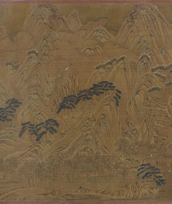 传王维万山积雪图卷_06