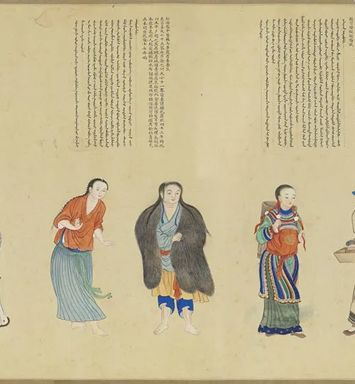 清代谢遂《职贡图》卷三_36