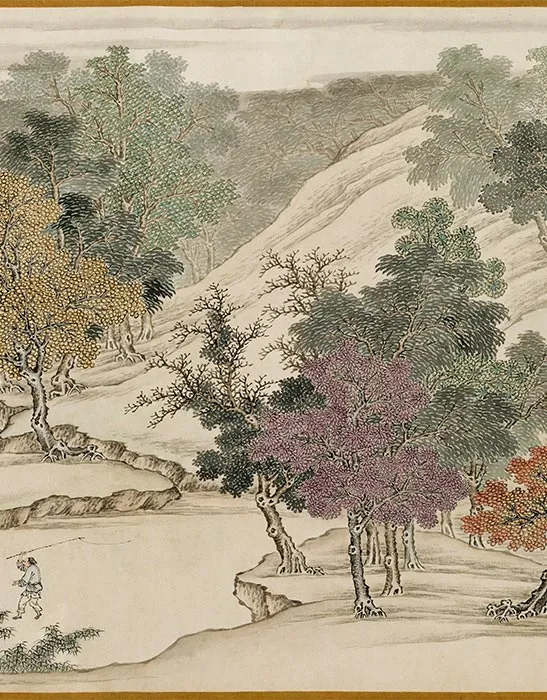 清杨大章仿宋院本金陵图卷_27
