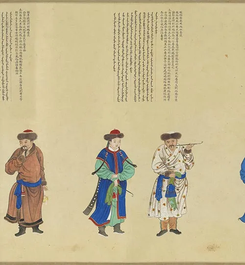 清代谢遂《职贡图》卷三_41