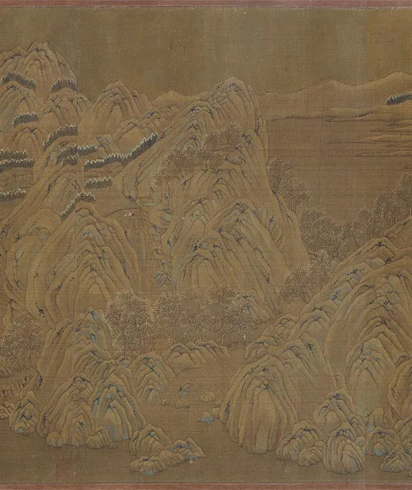 传王维万山积雪图卷_07