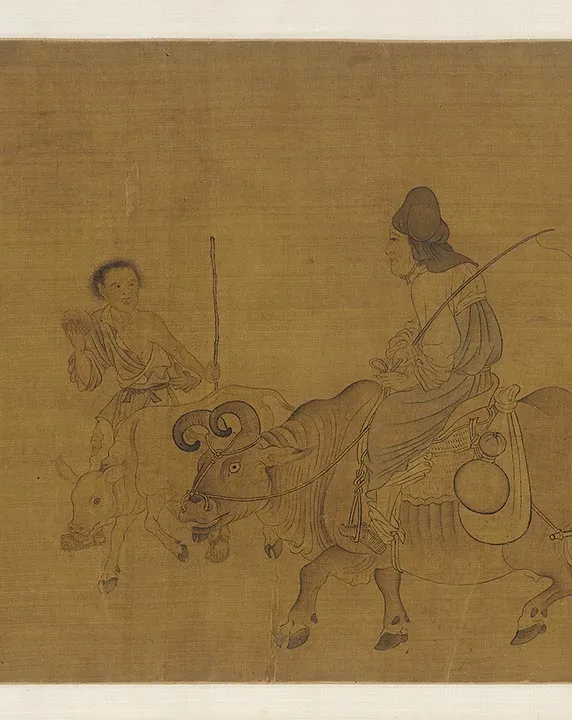 传韩滉西成归乐图卷_10