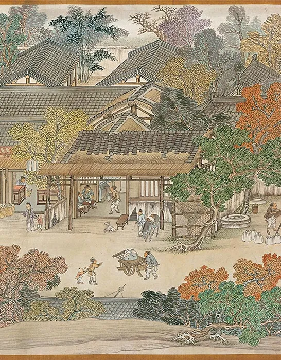 冯宁《仿宋院本金陵图》卷_25