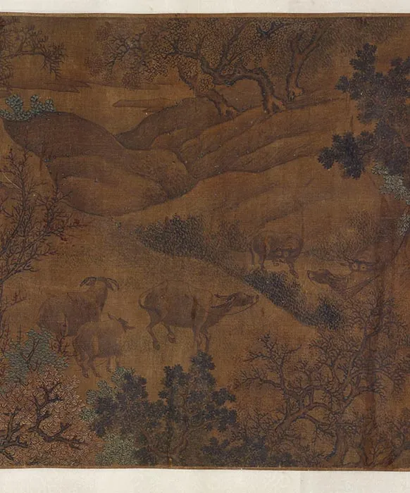 传戴嵩《牧牛图》卷_09
