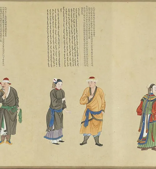 清代谢遂《职贡图》卷三_52