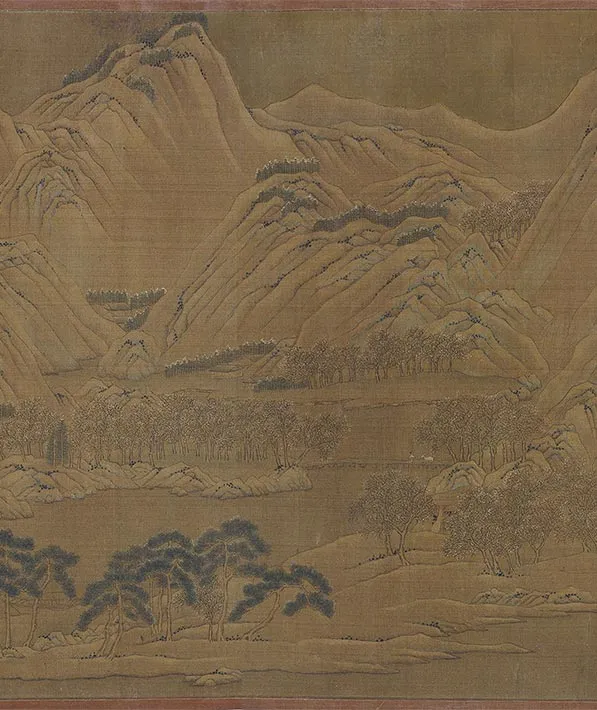 传王维万山积雪图卷_04