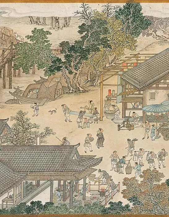 冯宁《仿宋院本金陵图》卷_15