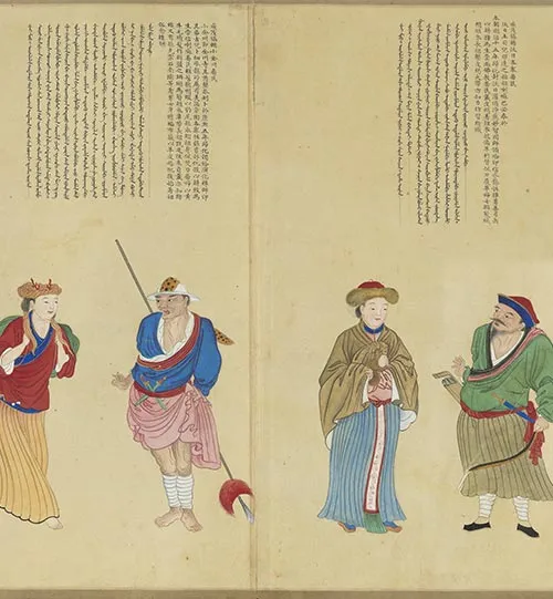 清代谢遂《职贡图》卷三_32