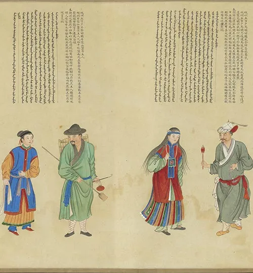 清代谢遂《职贡图》卷三_50