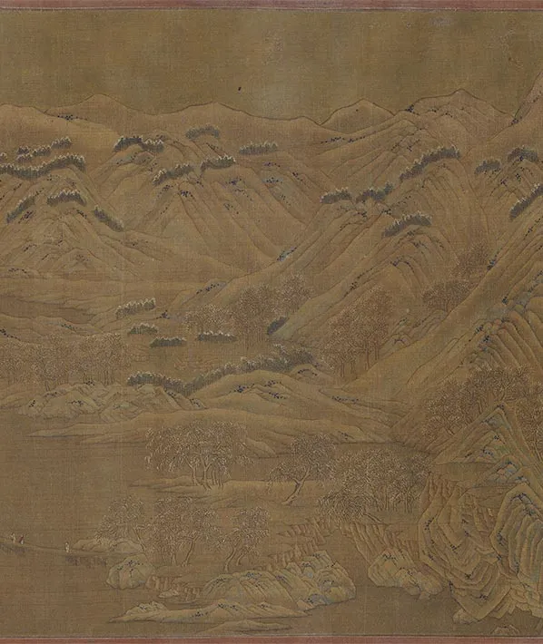 传王维万山积雪图卷_09