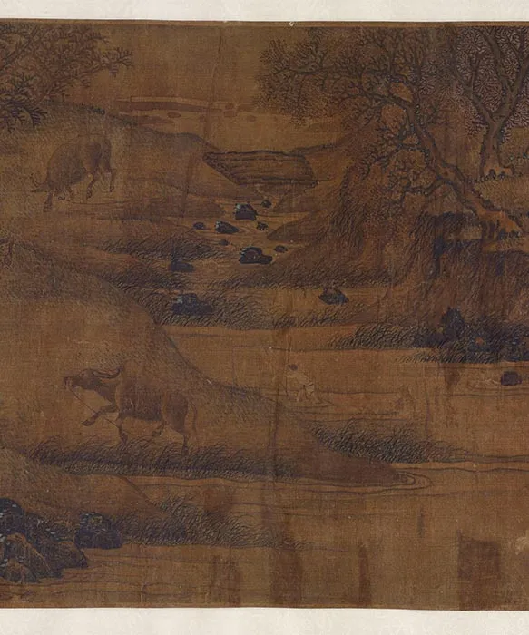 传戴嵩《牧牛图》卷_11