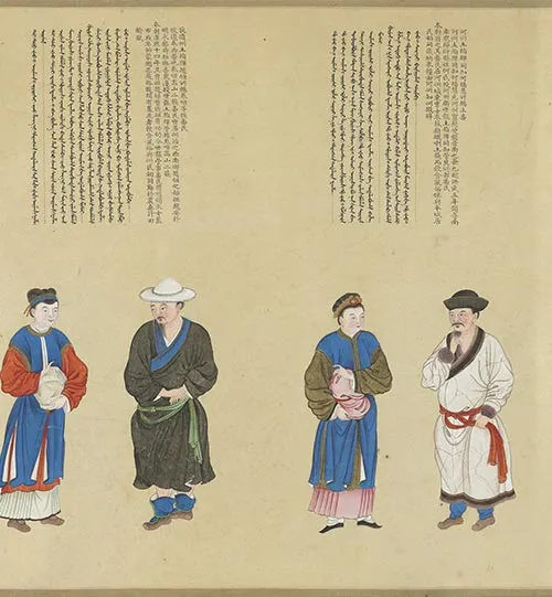 清代谢遂《职贡图》卷三_54