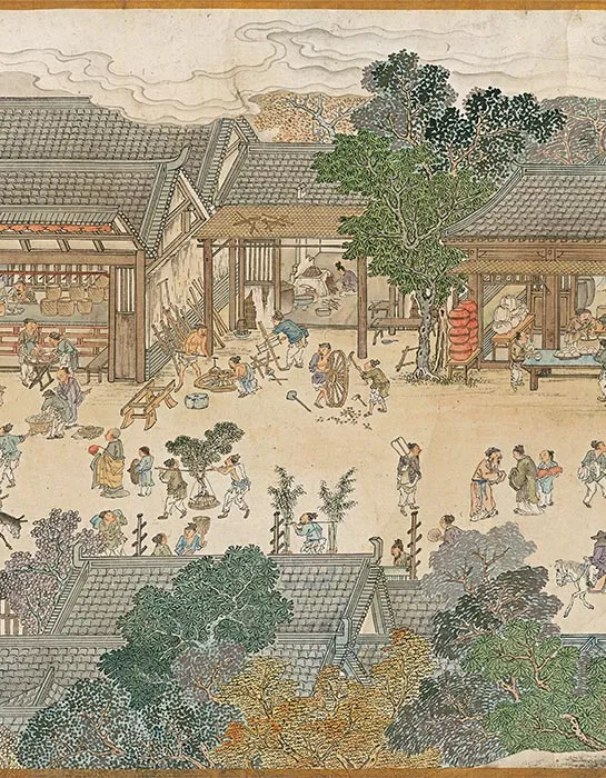 冯宁《仿宋院本金陵图》卷_18