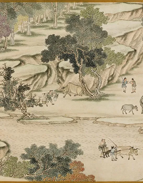 清杨大章仿宋院本金陵图卷_03