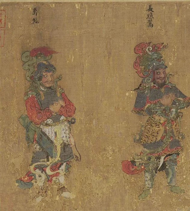传陈闳八公图卷_08