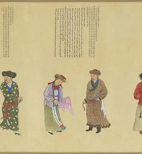 清代谢遂《职贡图》卷三_10