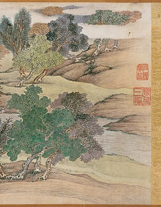 冯宁《仿宋院本金陵图》卷_40