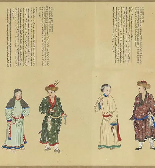 清代谢遂《职贡图》卷三_24