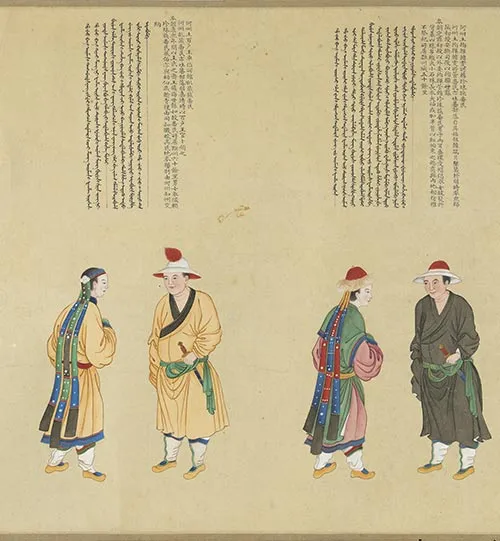 清代谢遂《职贡图》卷三_55