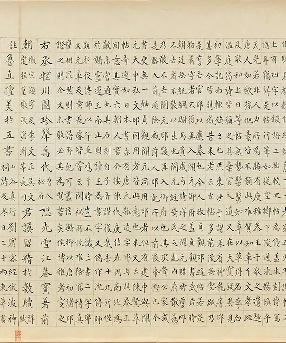 文徵明《真赏斋图》卷（上博本）_12