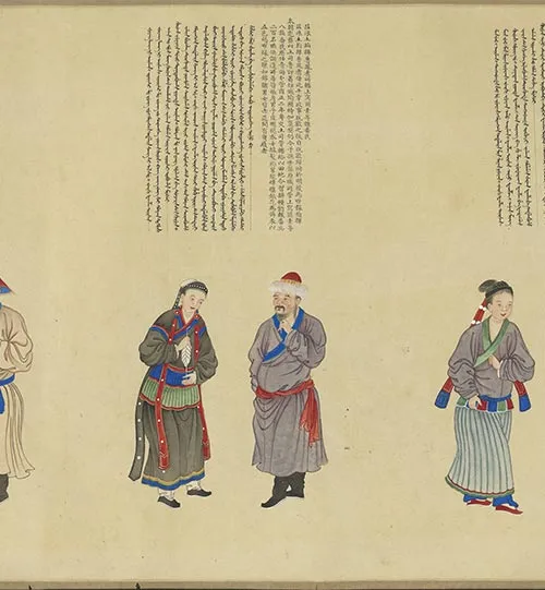 清代谢遂《职贡图》卷三_48