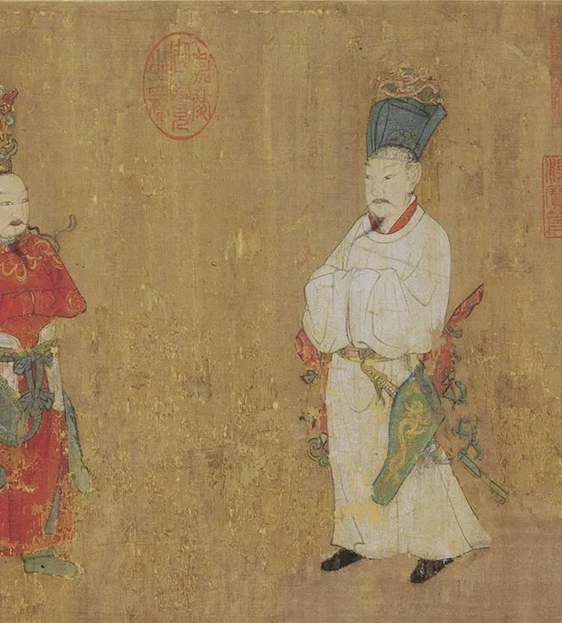 传陈闳八公图卷_10