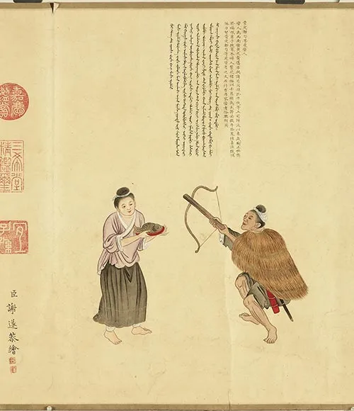 清谢遂职贡图卷四_03