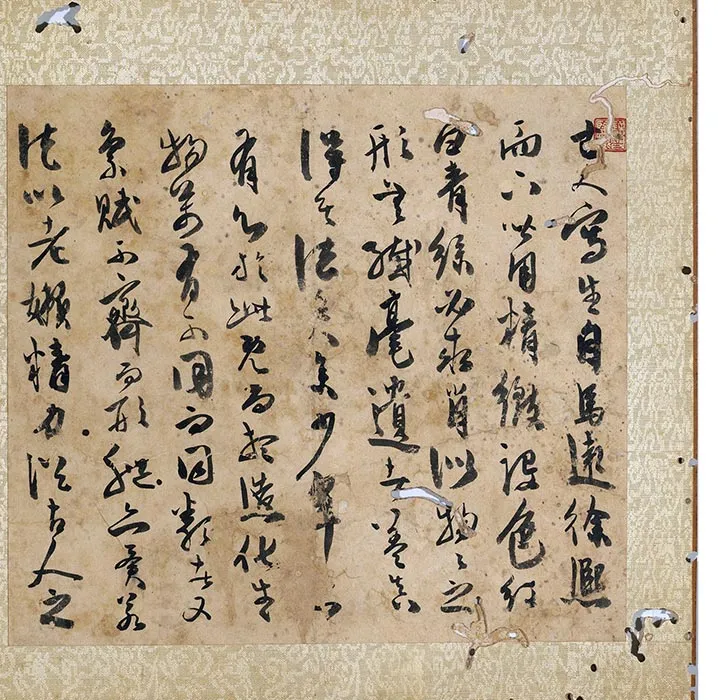 陈淳水墨画花卉册_02