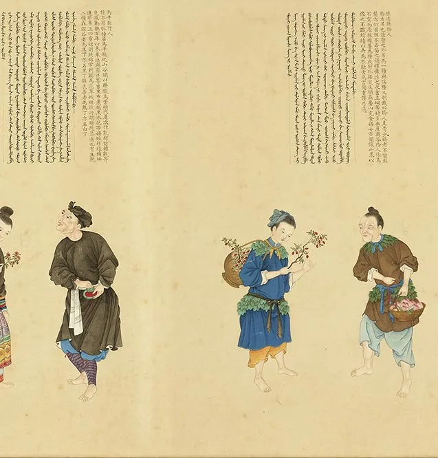 清谢遂职贡图卷二_06