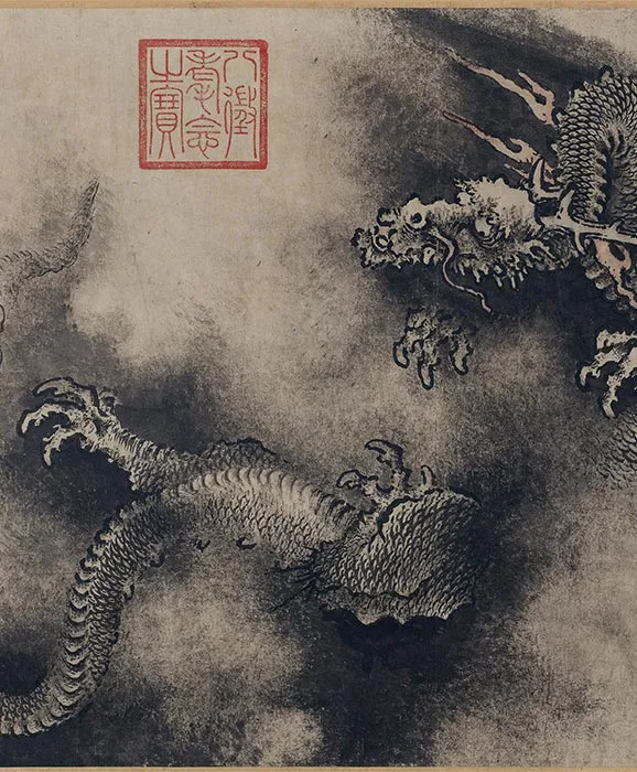 宋陈容九龙图卷_24