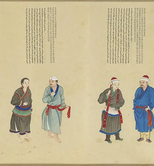 清代谢遂《职贡图》卷三_46