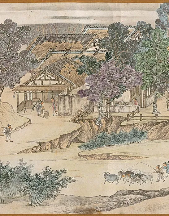 冯宁《仿宋院本金陵图》卷_29