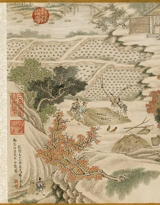 清杨大章仿宋院本金陵图卷_01