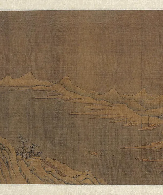 传燕文贵摹唐王右丞江干雪霁图_05