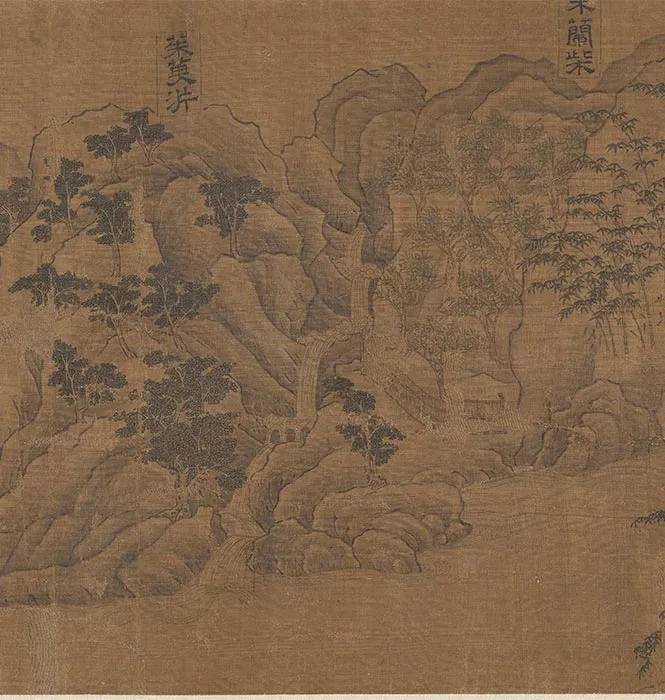 传宋郭忠恕摹王维辋川图卷_11