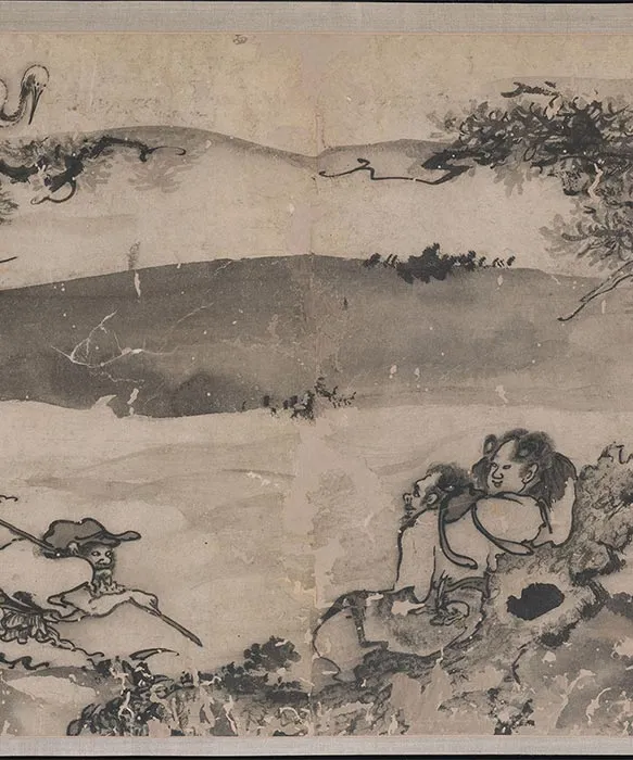 传龚开《壶天聚乐图》卷_18