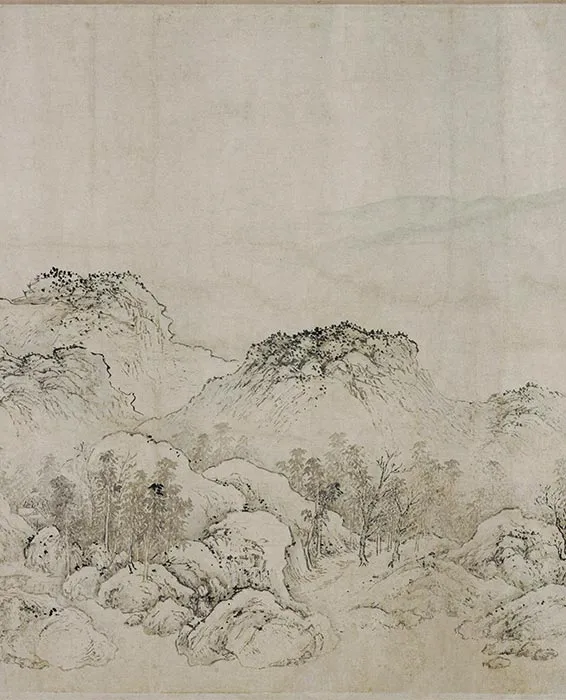 太古遗民《江山行旅图》卷_09