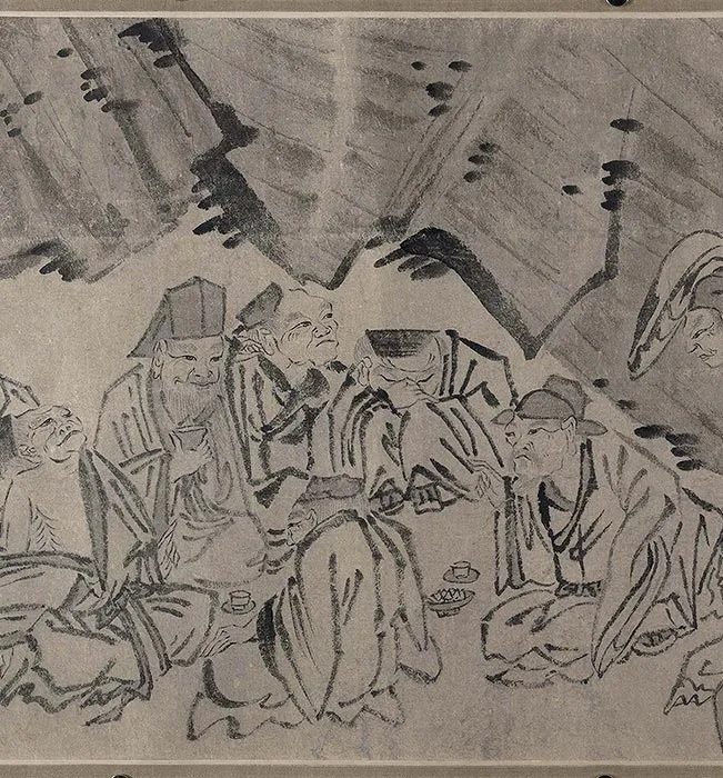 传龚开《百老图》卷_05