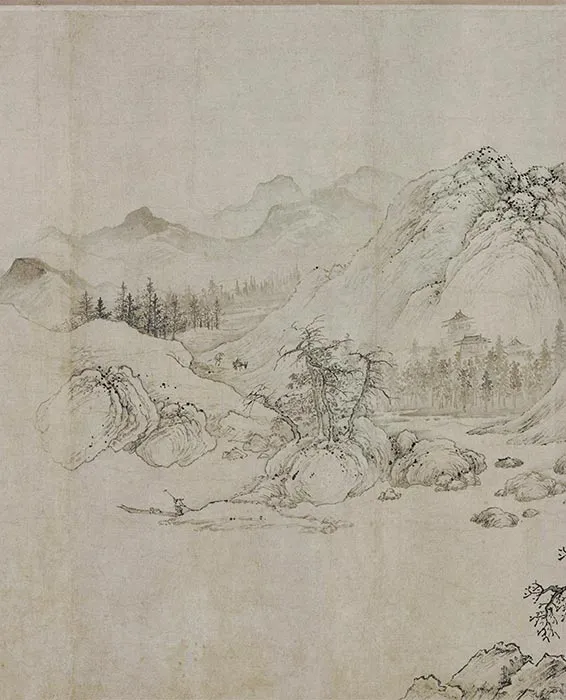 太古遗民《江山行旅图》卷_13